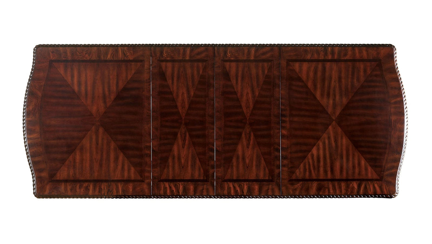 Furniture of America - Bellagio Dining Table w/ 2 Leaves in Brown Cherry - CM3319T-TABLE View 3