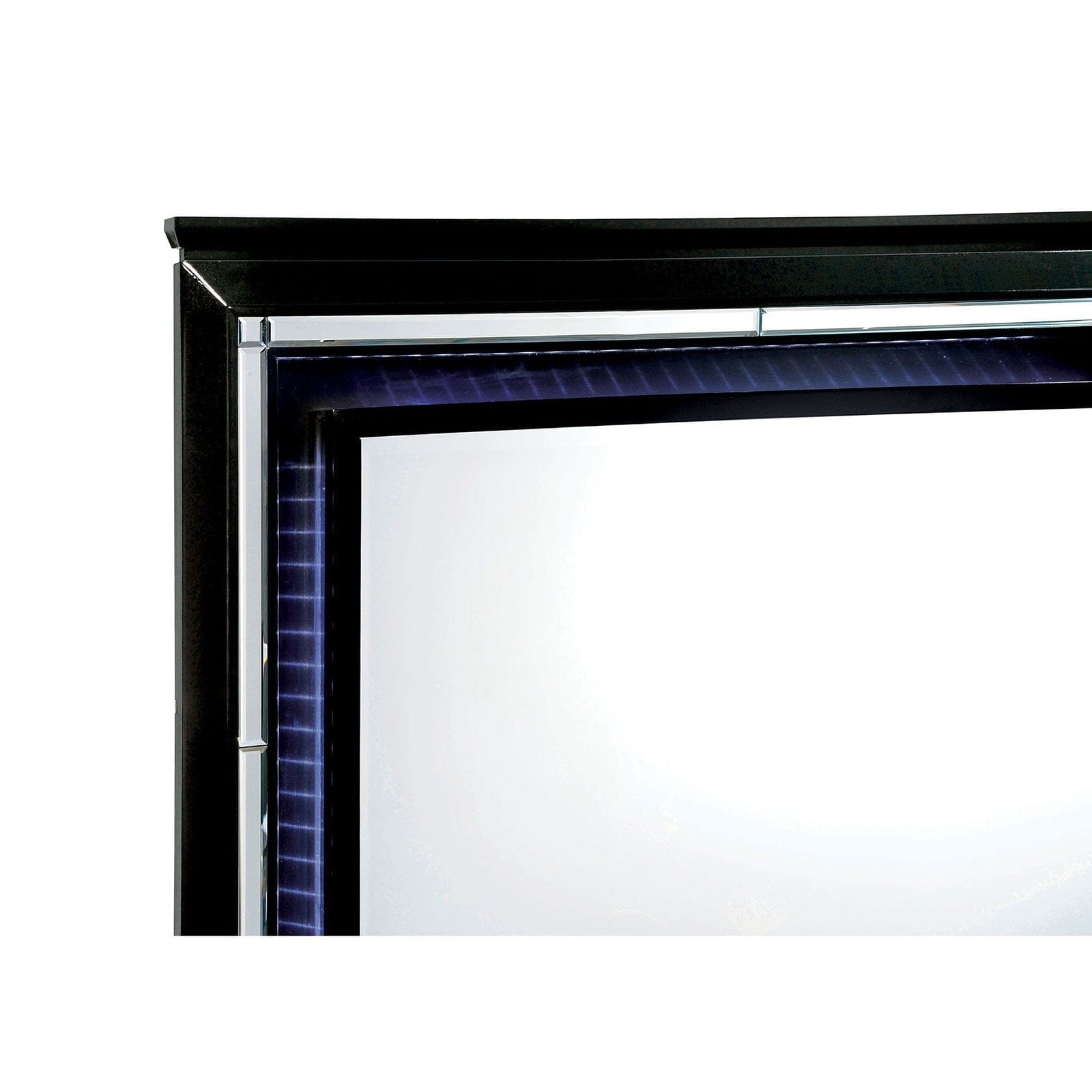 Furniture of America - Bellanova 5 Pc. Queen Bedroom Set w/ Chest in Black - CM7979BK-Q-5PC-CHEST View 2