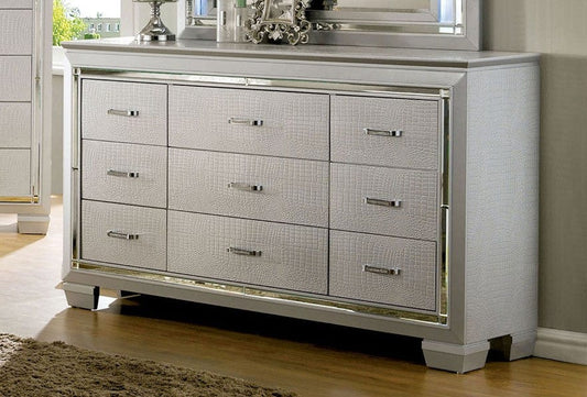 Furniture of America - Bellanova Dresser in Silver - CM7979SV-D View 1