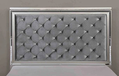 Furniture of America - Belleterre - Cal.King Bed, Silver - CM7518CK-BED view 2