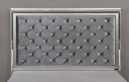 Furniture of America - Belleterre Queen Bed in Silver - CM7518Q-BED View 2