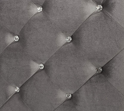 Furniture of America - Belleterre Queen Bed in Silver - CM7518Q-BED View 4