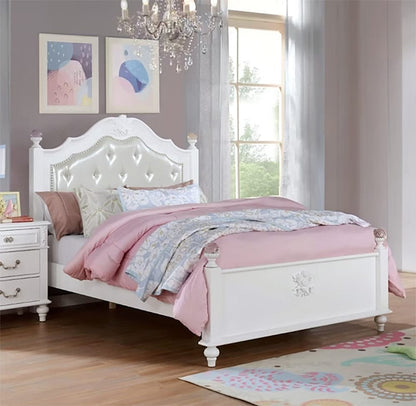 Furniture of America - Belva Full Bed in White - CM7174F-BED View 1
