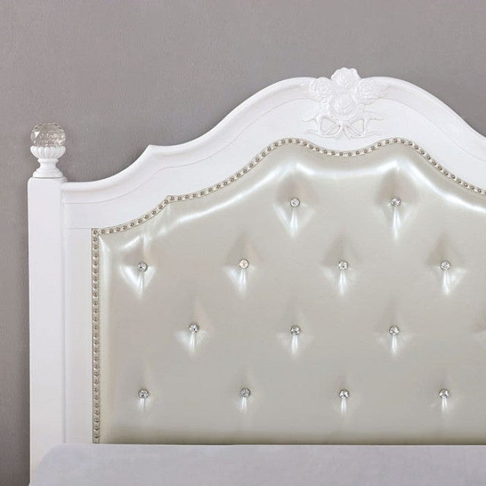 Furniture of America - Belva Full Bed in White - CM7174F-BED View 2