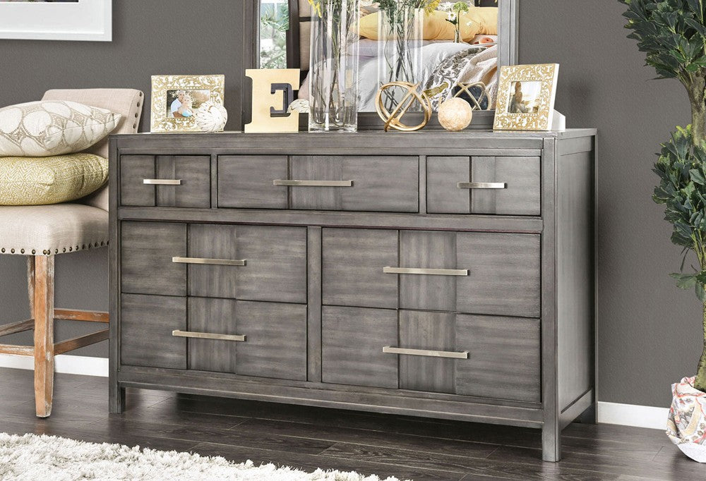 Furniture of America - Berenice Dresser in Gray - CM7580GY-D View 1