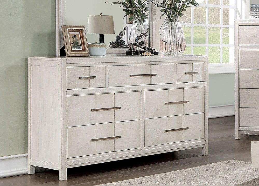 Furniture of America - Berenice Dresser in White - CM7580WH-D View 1
