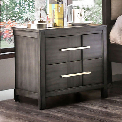 Furniture of America - Berenice Nightstand in Gray - CM7580GY-N View 1
