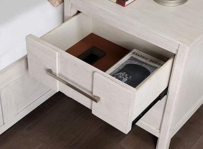 Furniture of America - Berenice Nightstand in White - CM7580WH-N View 2
