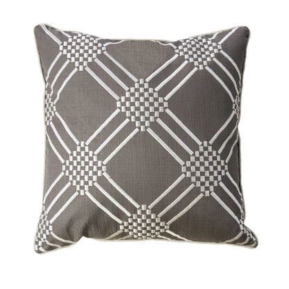 Furniture of America - Bess 20" X 20" Pillow Set of 2 in Dark Gray - PL8014-2PK View 1