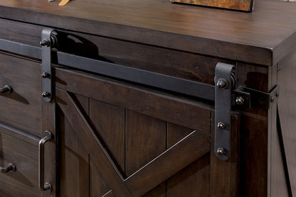 Furniture of America - Bianca Dresser in Dark Walnut - CM7734D View 4