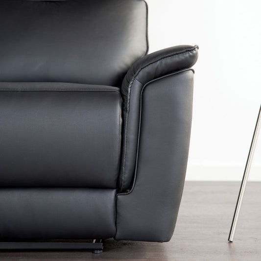 Furniture of America - Bienne Loveseat in Black - FM69002BK-LV-M View 2