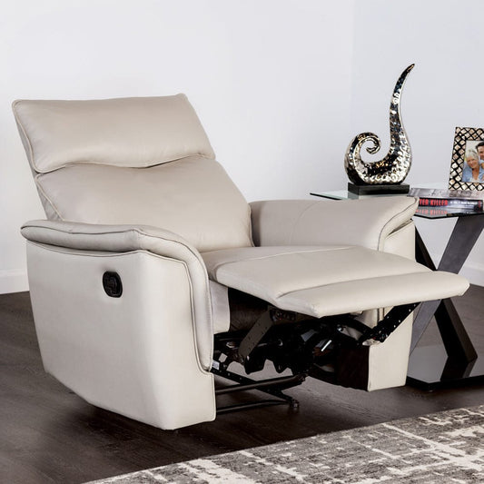 Furniture of America - Bienne Recliner Chair in Taupe - FM69002TP-CH-M View 1