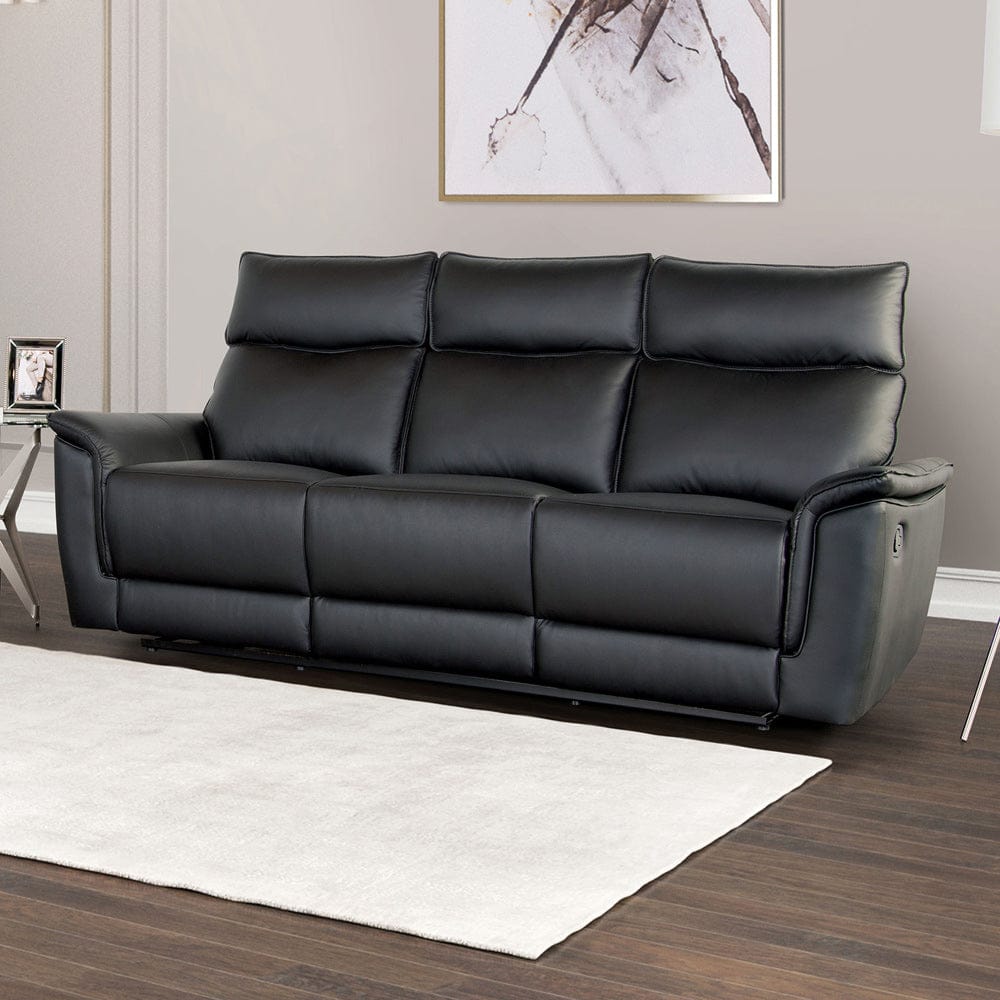Furniture of America - Bienne Sofa in Black - FM69002BK-SF-M View 1