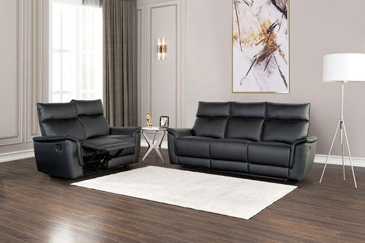 Furniture of America - Bienne Sofa in Black - FM69002BK-SF-M View 2