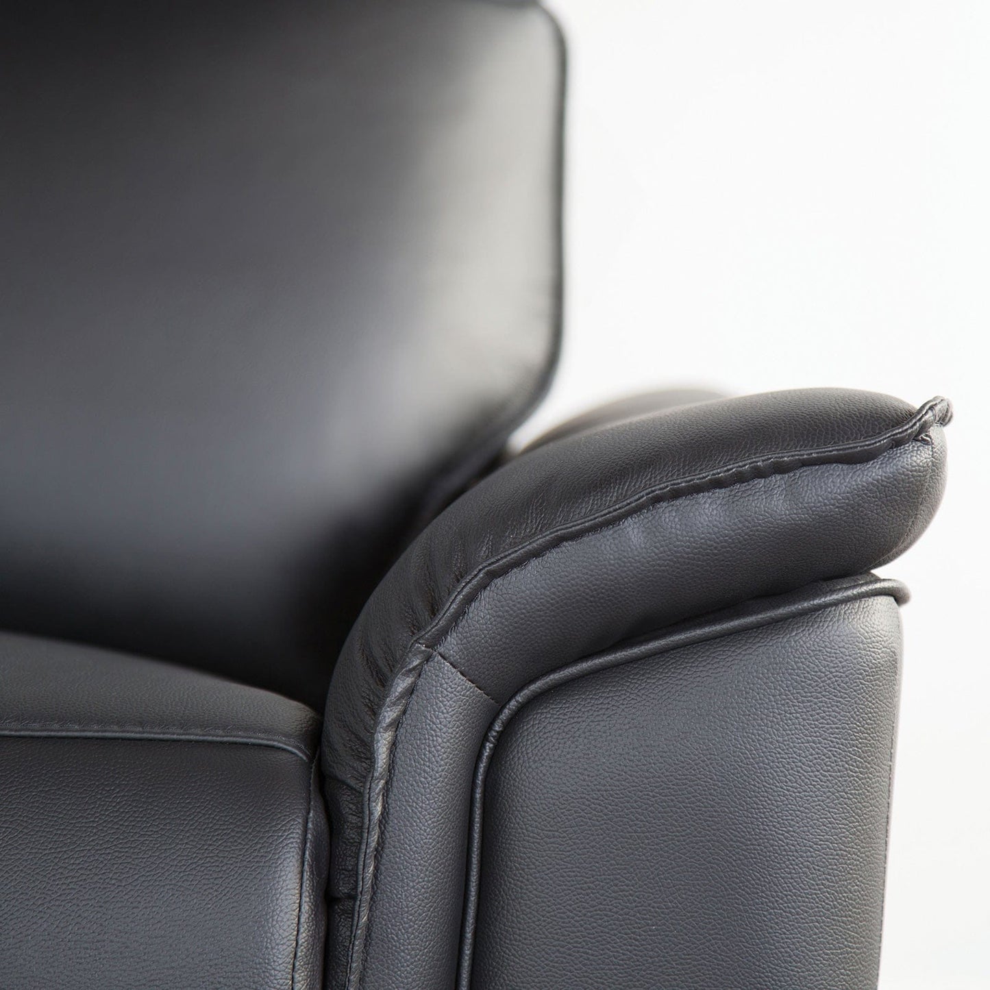 Furniture of America - Bienne Sofa + Loveseat in Black - FM69002BK-M-2PC View 3