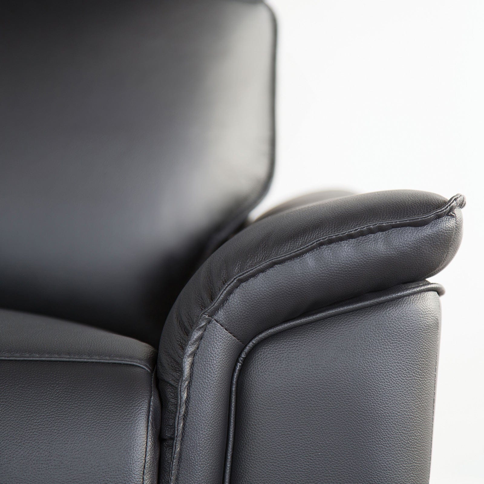 Furniture of America - Bienne Sofa + Loveseat in Black - FM69002BK-M-2PC View 3