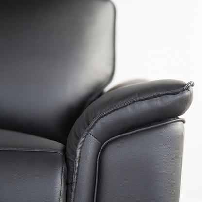 Furniture of America - Bienne Sofa + Loveseat in Black - FM69002BK-M-2PC View 3