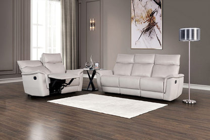 Furniture of America - Bienne Sofa + Loveseat in Taupe - FM69002TP-M-2PC View 1