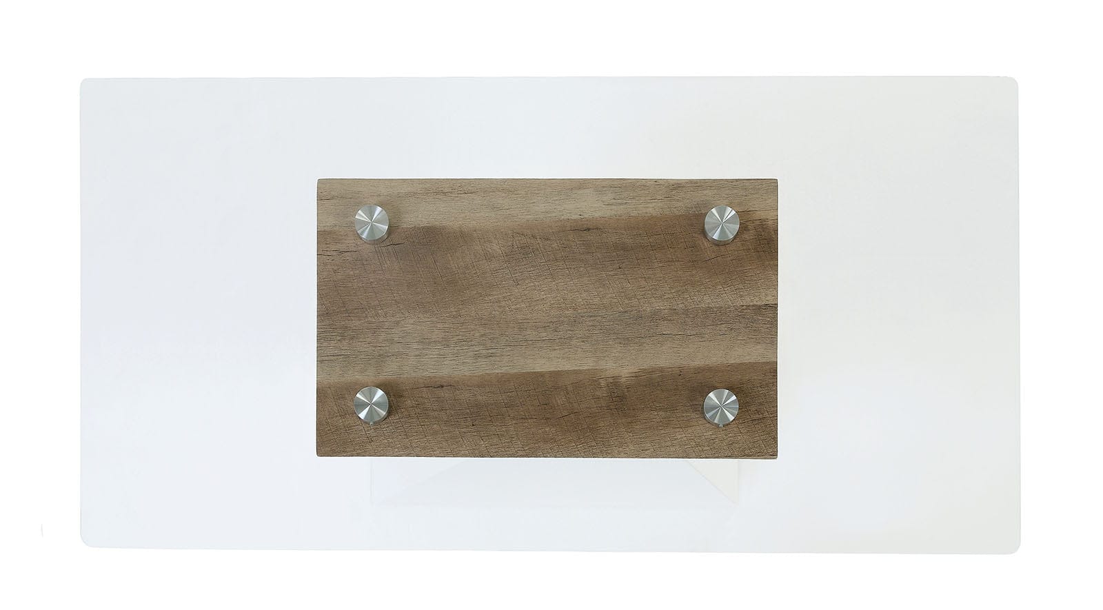 Furniture of America - Bima Ii Sofa Table in White/Natural Tone - FOA4746S-TABLE View 2