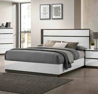 Furniture of America - Birsfelden - Cal.King Bed, White - FOA7225WH-CK-BED view 1