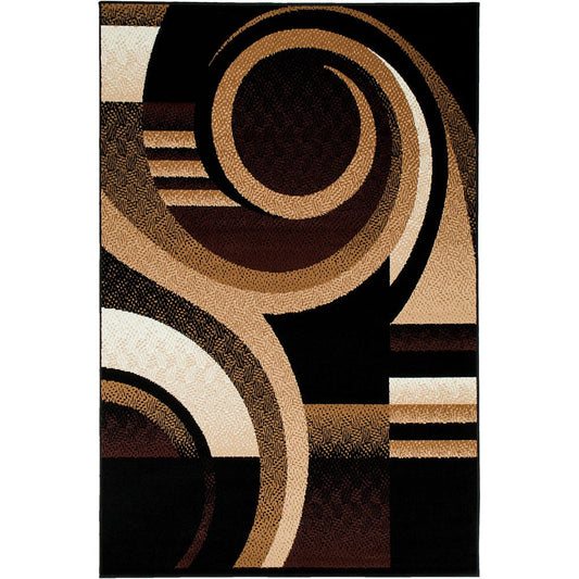 Furniture of America - Blitar 5' X 7' Area Rug in Brown/Black - RG5214 View 1