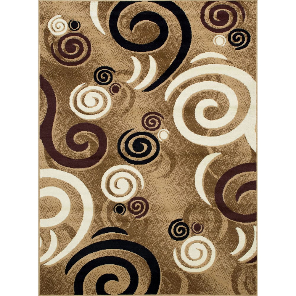 Furniture of America - Blitar 5' X 7' Area Rug in Brown - RG5215 View 1