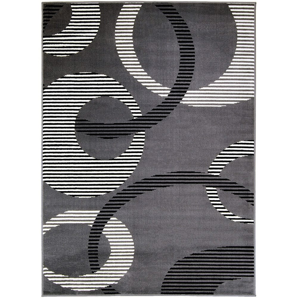 Furniture of America - Blitar 5' X 7' Area Rug in Dark Gray - RG5213 ...