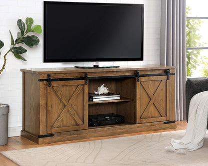 Furniture of America - Borrego TV Stand in Dark Oak - CM5018A-TV-72 View 1
