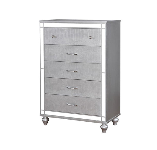 Furniture of America - Brachium Chest in Silver - CM7977SV-C View 1