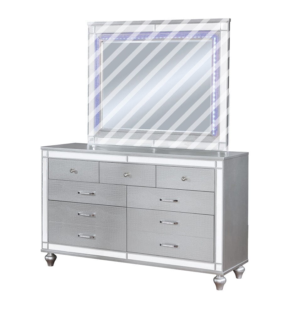 Furniture of America - Brachium Dresser in Silver - CM7977SV-D View 1