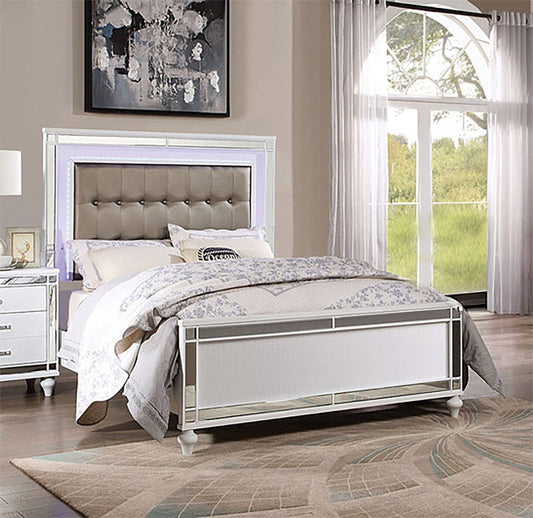 Furniture of America - Brachium Queen Bed in White - CM7977WH-Q-BED View 1