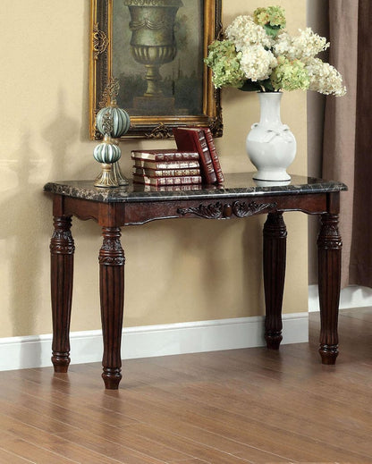 Furniture of America - Brampton Sofa Table in Espresso/Black - CM4292EX-S View 1