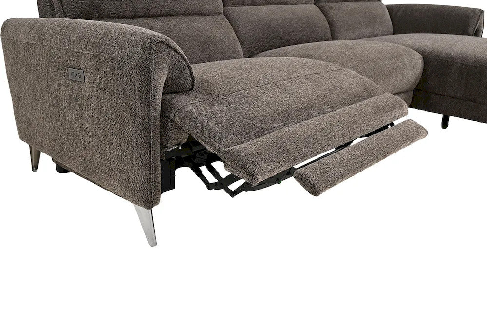 Furniture of America - Brande - Power Sectional, Right Chaise, Brown - CM9938BR-SECT-PM-R view 5
