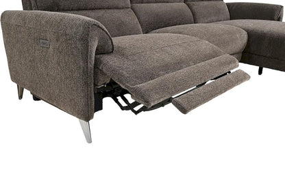 Furniture of America - Brande - Power Sectional, Right Chaise, Brown - CM9938BR-SECT-PM-R view 5