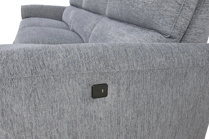 Furniture of America - Brande - Power Sectional, Right Chaise, Gray - CM9938GY-SECT-PM-R view 3