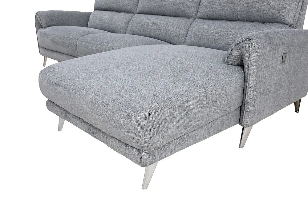 Furniture of America - Brande - Power Sectional, Right Chaise, Gray - CM9938GY-SECT-PM-R view 4