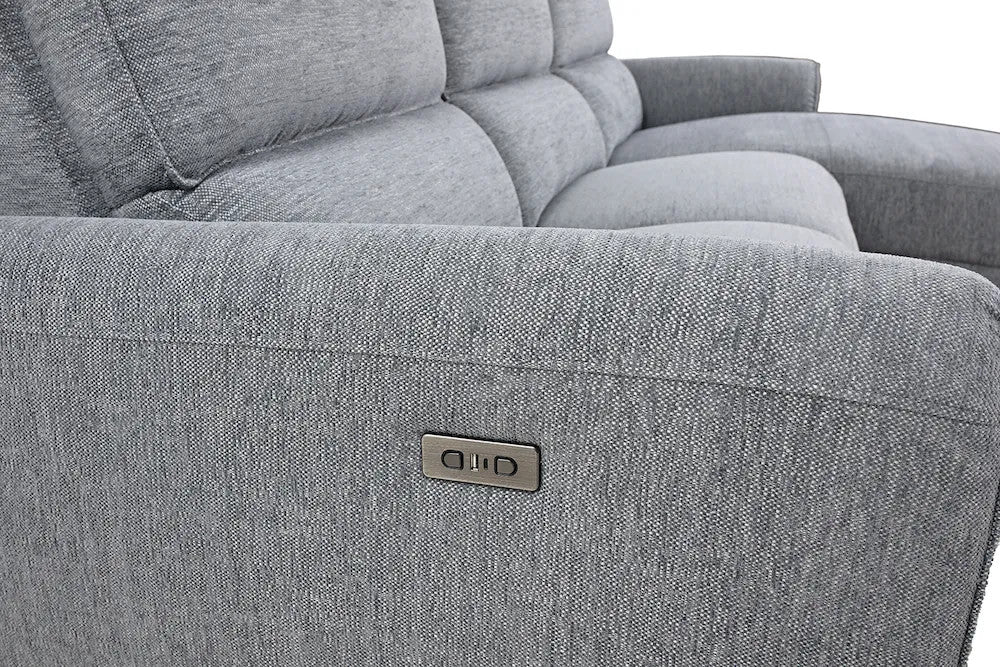 Furniture of America - Brande - Power Sectional, Right Chaise, Gray - CM9938GY-SECT-PM-R view 5