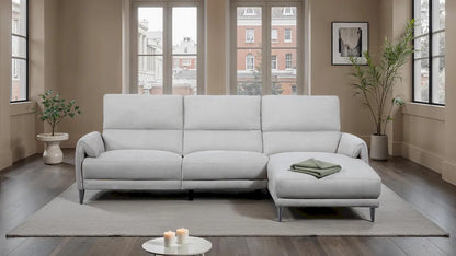 Furniture of America - Brande - Power Sectional, Right Chaise, Light Gray - CM9938LG-SECT-PM-R view 2
