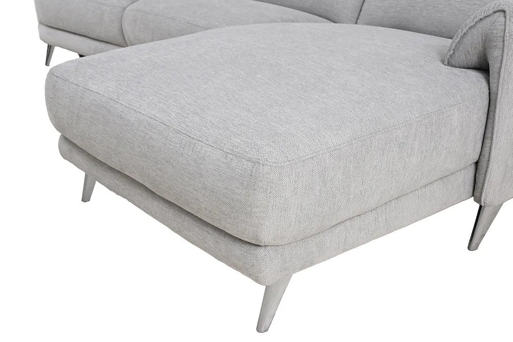 Furniture of America - Brande - Power Sectional, Right Chaise, Light Gray - CM9938LG-SECT-PM-R view 5