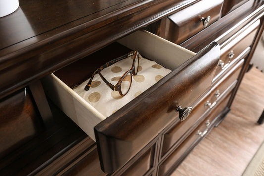 Furniture of America - Brandt Dresser in Brown Cherry - CM7302CH-D View 2