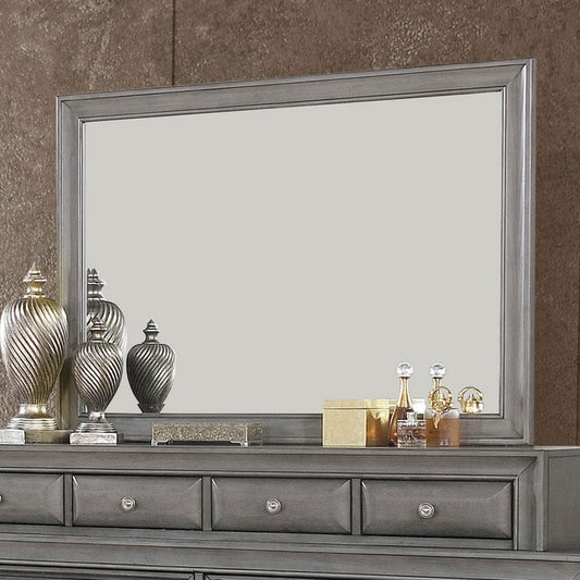 Furniture of America - Brandt Mirror in Gray - CM7302GY-M View 1
