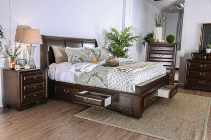 Furniture of America - Brandt Queen Bed in Brown Cherry - CM7302CH-Q-BED View 2