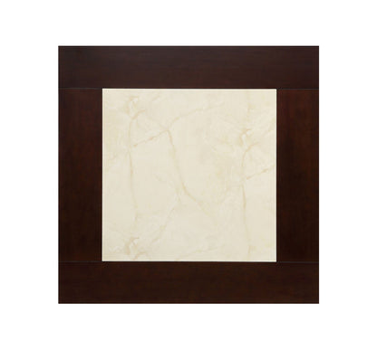 Furniture of America - Brent Ii Counter Ht. Table w/ Insert in Dark Cherry/Ivory - CM3984PT View 2