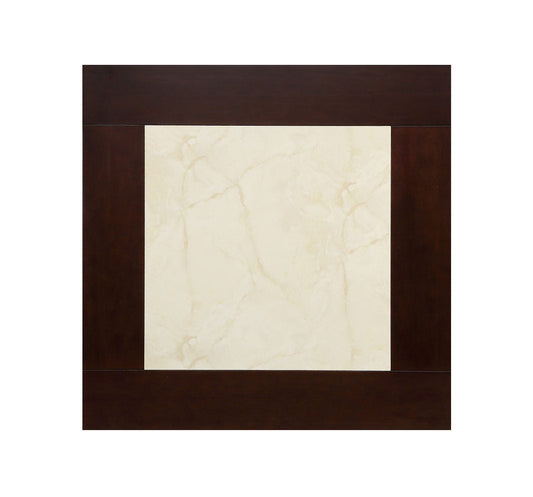 Furniture of America - Brent Ii Counter Ht. Table w/ Insert in Dark Cherry/Ivory - CM3984PT View 2