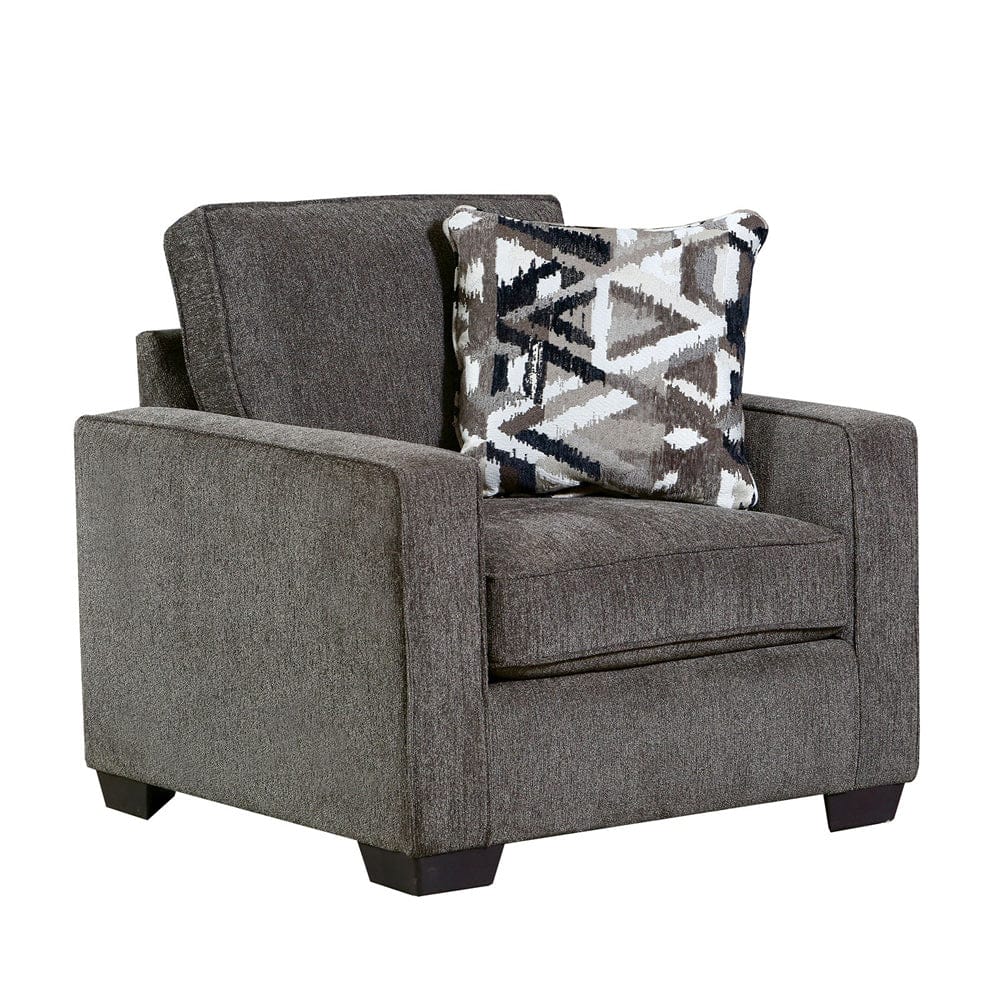 Furniture of America - Brentwood Chair in Gray - SM5405-CH View 1