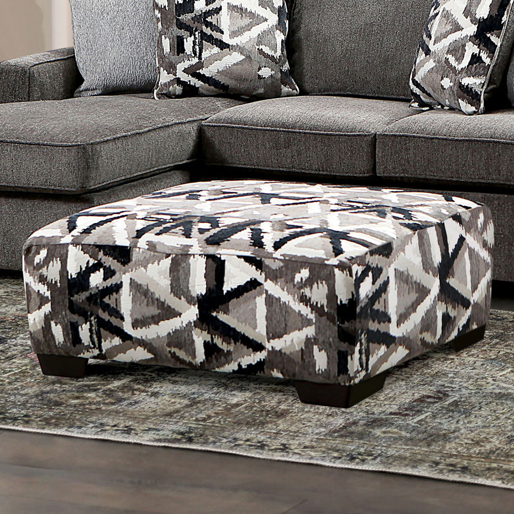 Furniture of America - Brentwood Ottoman in Multi - SM5405-OT View 1