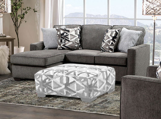 Furniture of America - Brentwood Sectional in Gray - SM5405 View 1