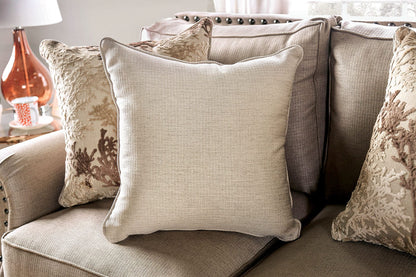 Furniture of America - Briana Sofa + Loveseat in Beige/Gold - SM2676-2PC View 4