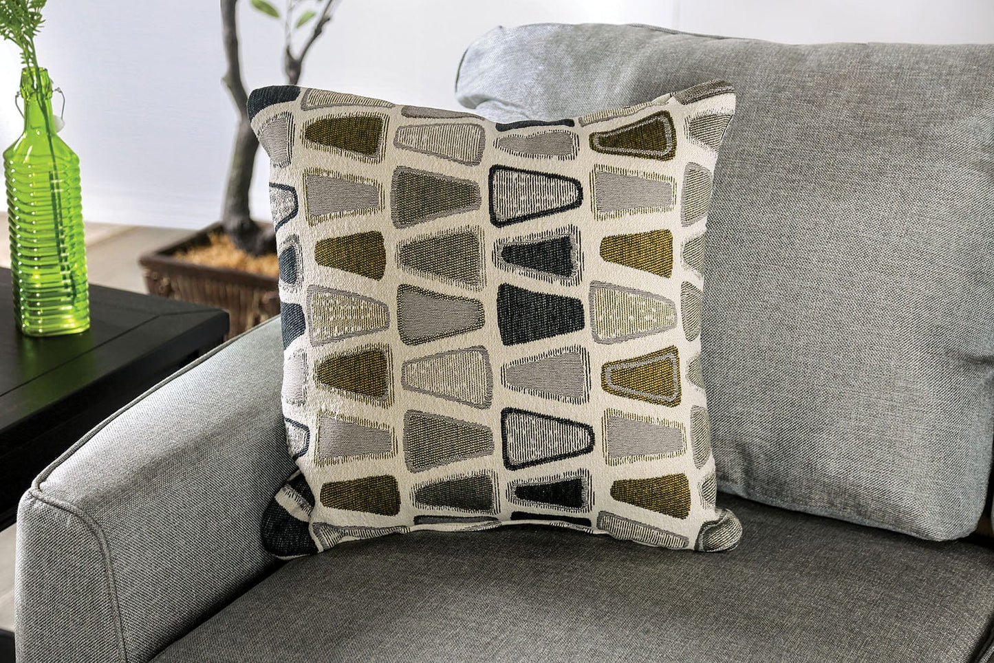Furniture of America - Bridie Sectional in Gray - SM1117-SECT View 3