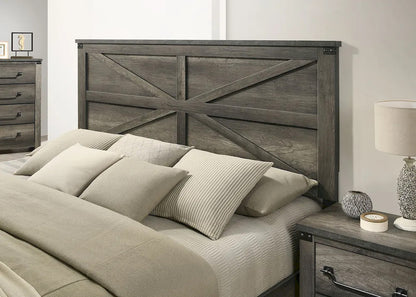 Furniture of America - Britonale - 3 Pc. Queen Bedroom Set - FM7218GY-Q-4PC view 2
